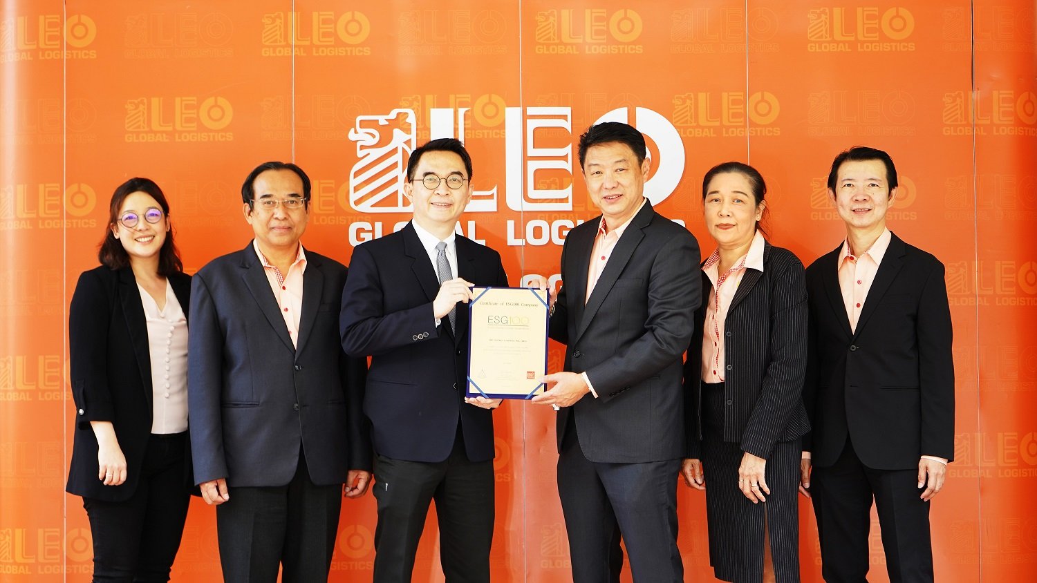 LEO เข้าทำเนียบหุ้น ESG100  LEO เข้าทำเนียบหุ้น ESG100