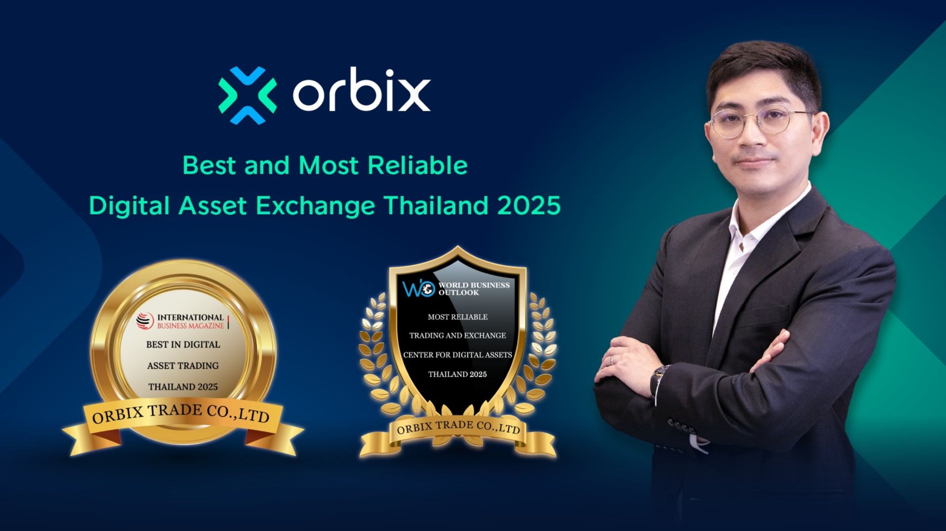 orbix trade รับ 2 รางวัลแพลตฟอร์มซื้อขายสินทรัพย์ดิจิทัลยอดเยี่ยมไทยปีนี้  