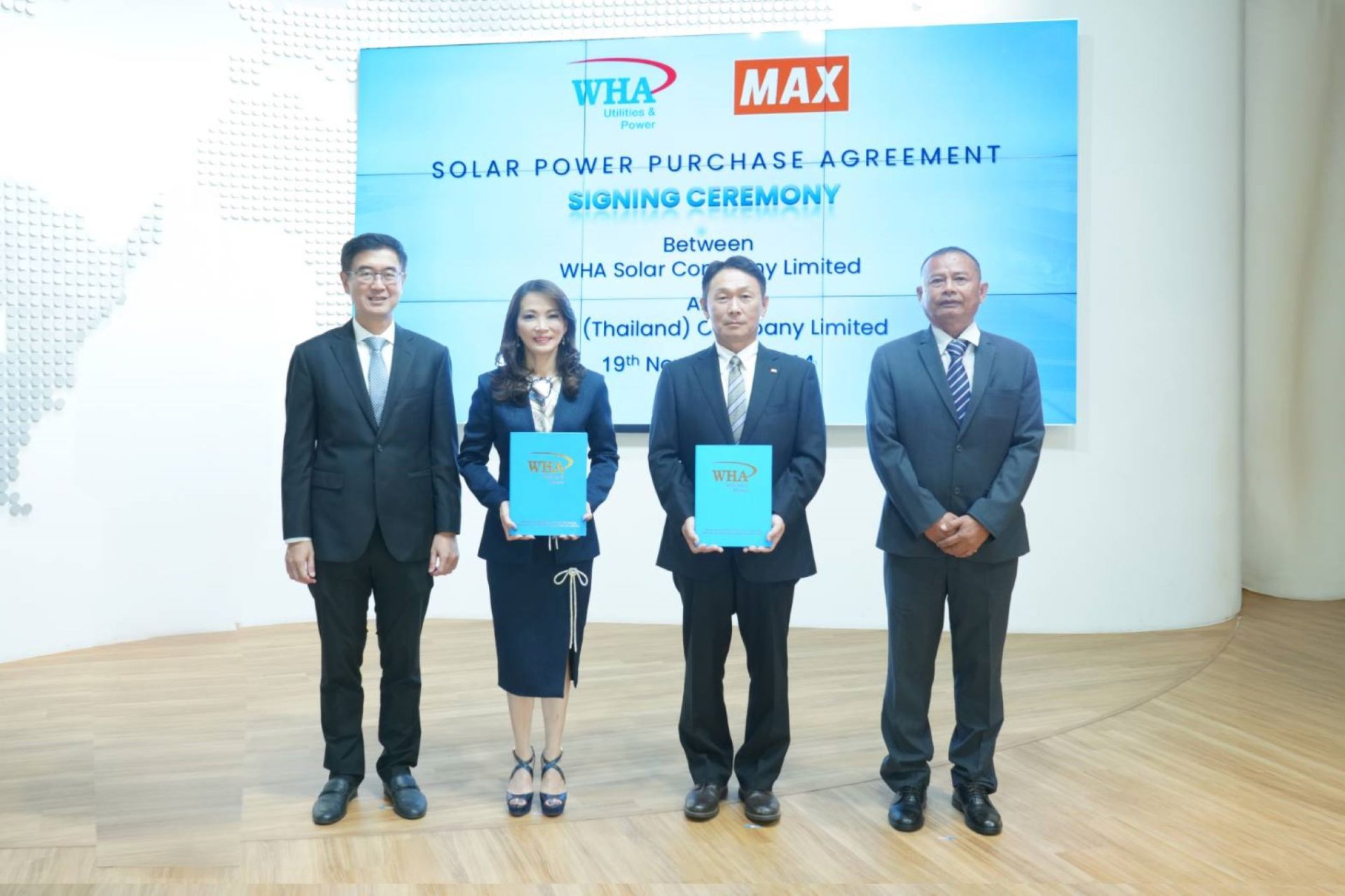 WHAUP ได้สัญญาซื้อขายไฟฟ้าจาก Solar Rooftop เพิ่มเกือบ 1 MW