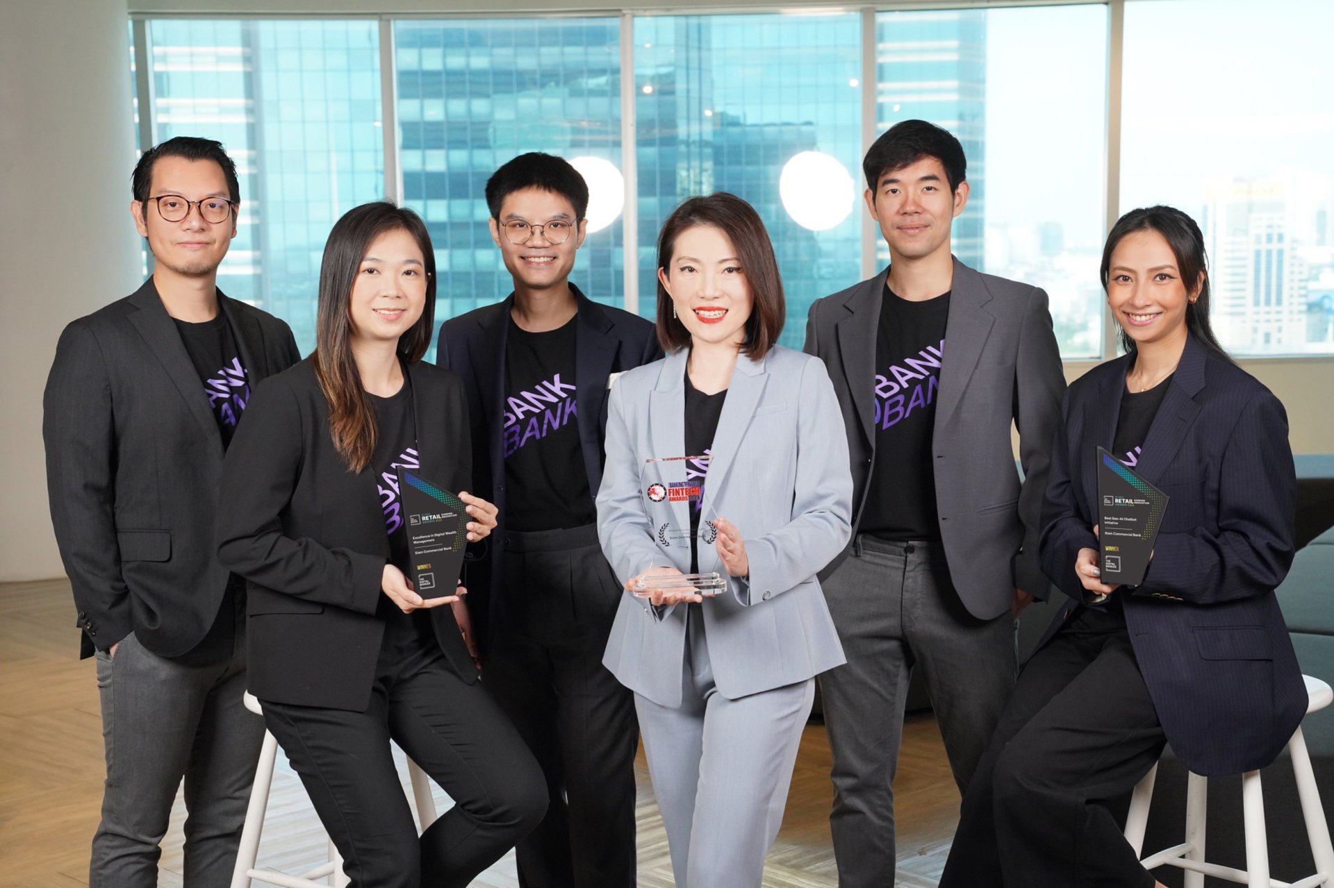 SCB กวาด 3 รางวัลระดับโลก ด้าน Digital Wealth ตอกย้ำผู้นำดิจิทัลแบงก์กิ้ง