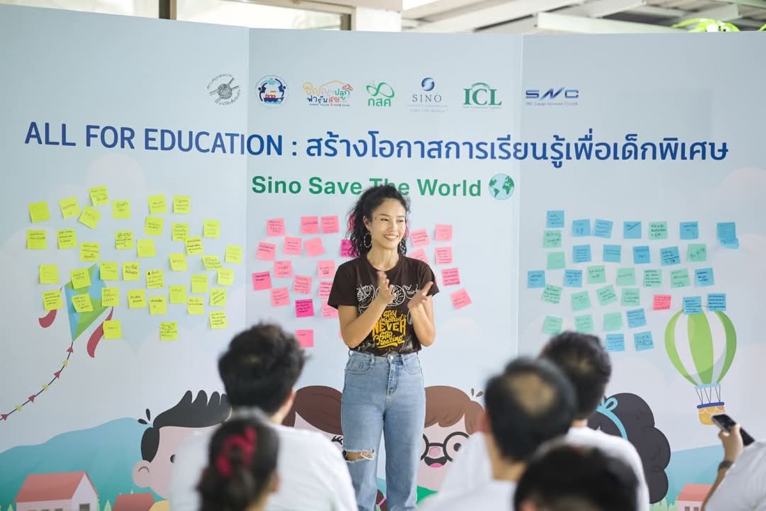 SINO ร่วมสนับสนุนศูนย์การเรียนรู้ปัญญาปลูกฟาร์มสุข 