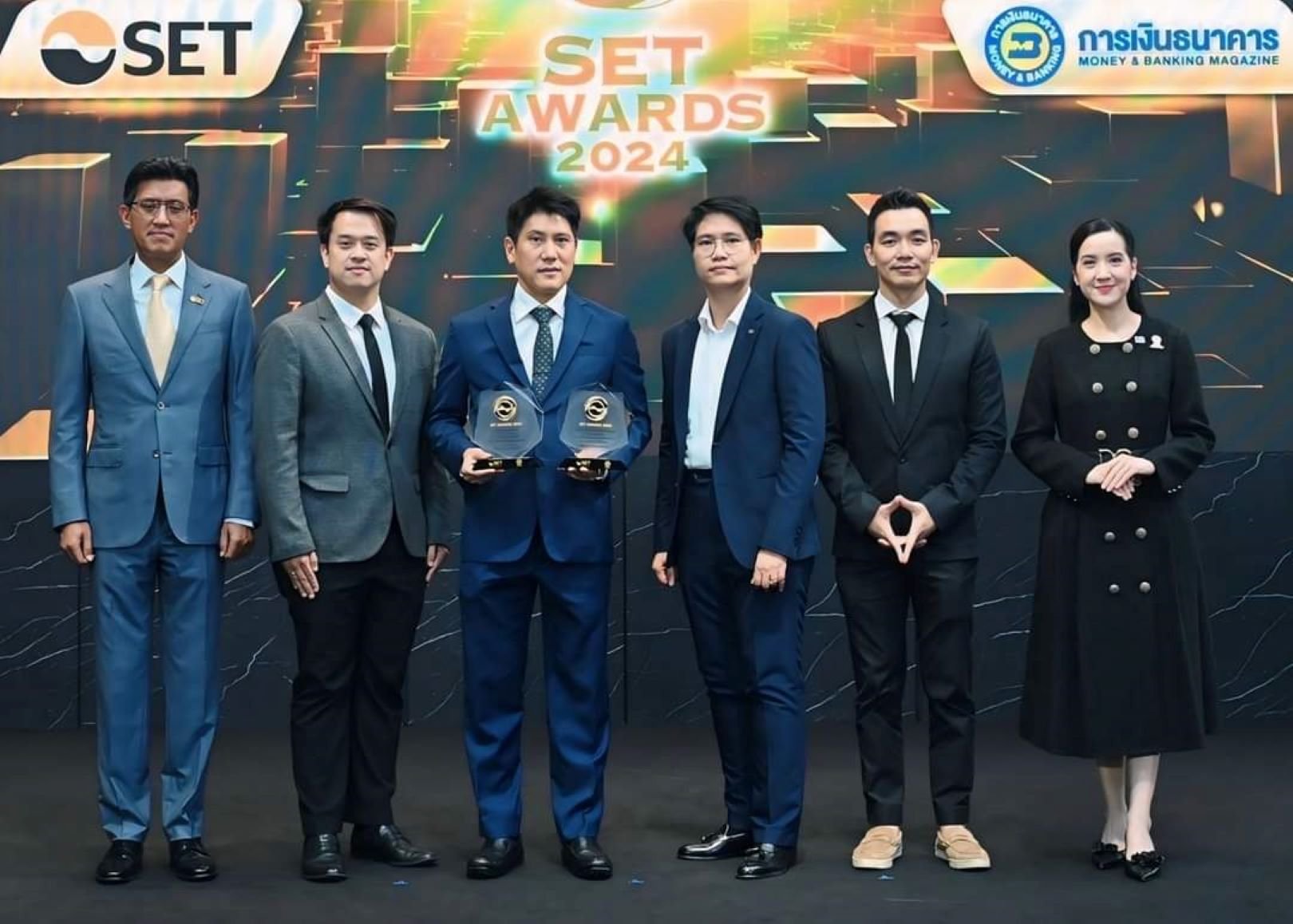 TOA รับรางวัลผู้บริหารสูงสุดดีเด่น และผลดำเนินงานดีเด่น เวที SET Awards 2024