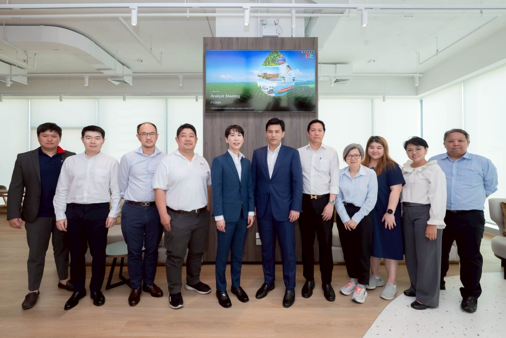 PCE จัดประชุมนักวิเคราะห์หลักทรัพย์ ย้ำแผนธุรกิจปี 2568 
