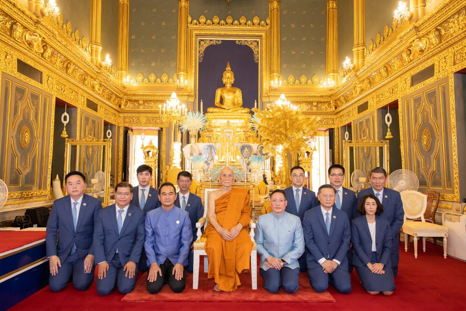 สมเด็จพระสังฆราช เสด็จเป็นประธานพิธีทอดผ้าป่า กรุงไทย เติมบุญ เติมธรรม  