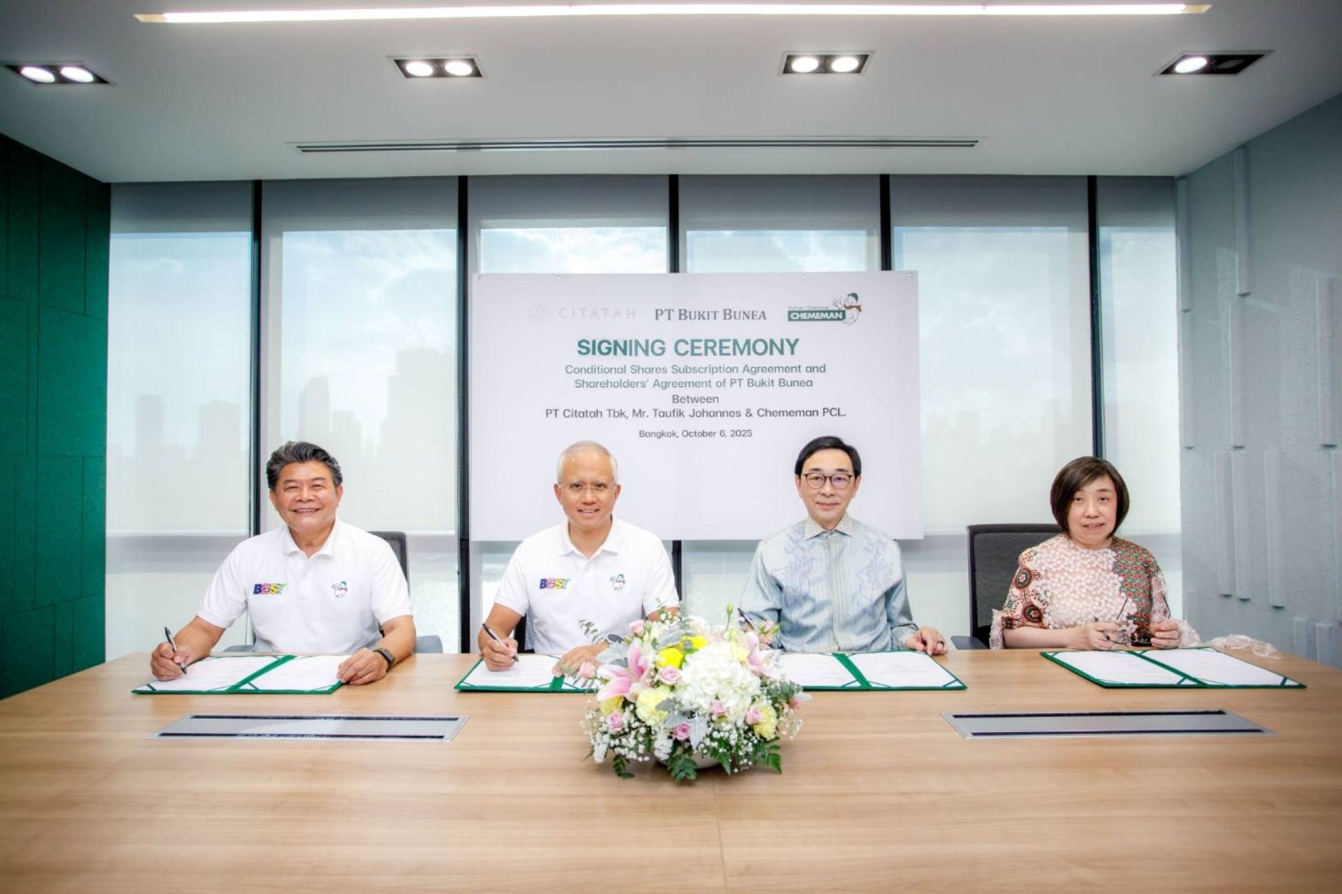 CMAN เตรียมร่วมทุนกับ PT Bukit Bunea สร้างโรงงานผลิตปูนไลม์ขนาดใหญ่ในอินโดนีเซีย 