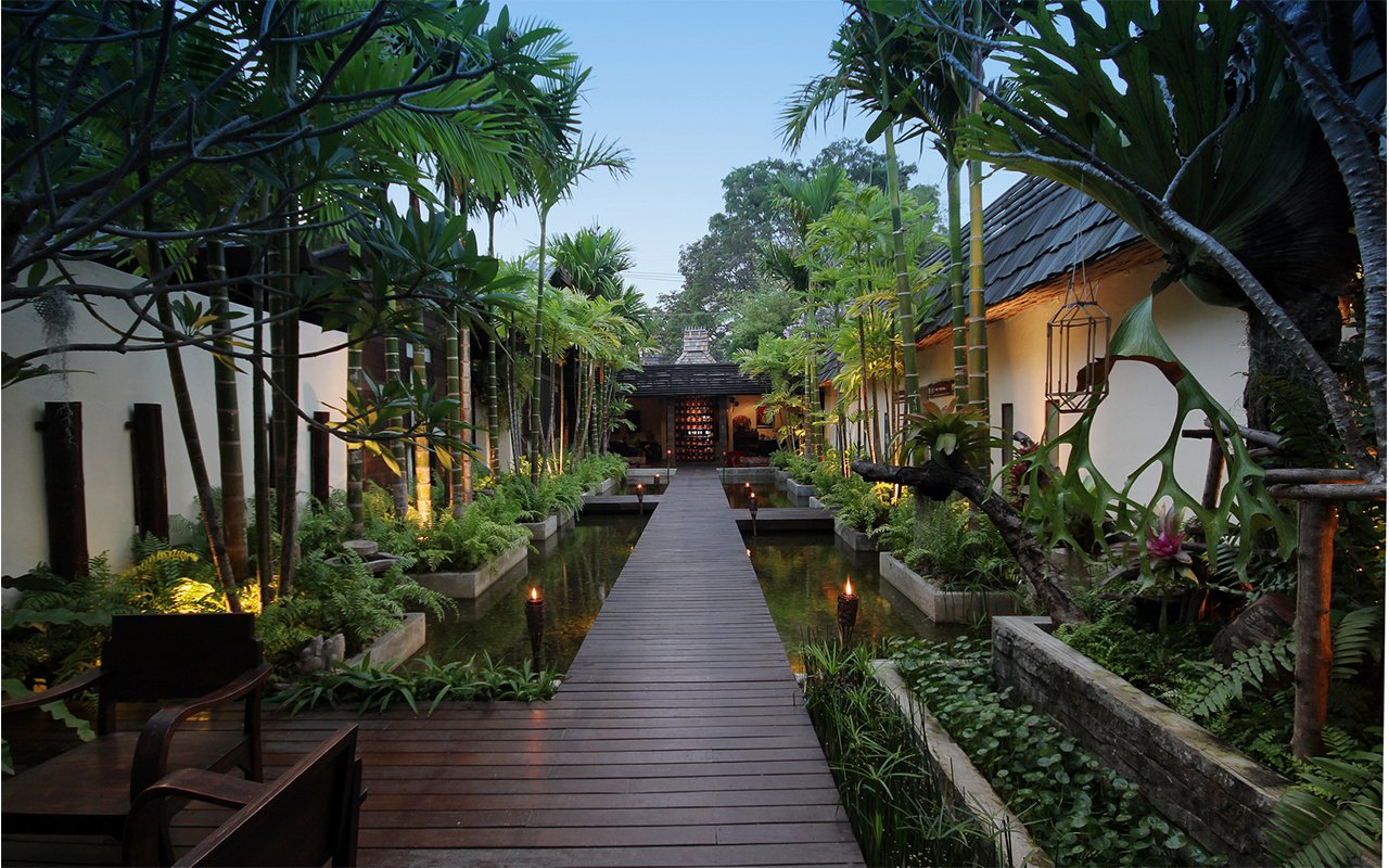 ออกแบบและตกแต่งสปาสไตล์ล้านนา เชียงใหม่ พัทยา ชลบุรี Landscape Architecture Design Spa 
