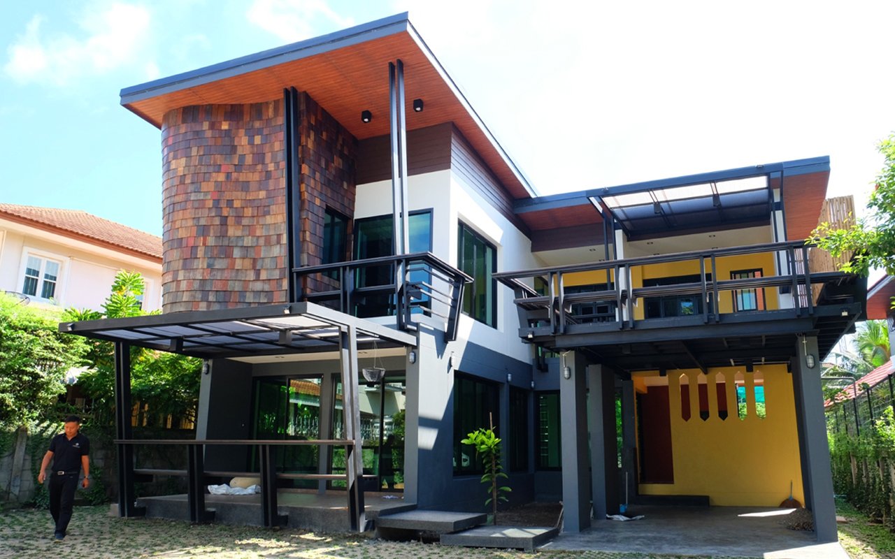 ออกแบบเขียนแบบและก่อสร้างบ้าน เชียงใหม่ พัทยา ชลบุรี Landscape Architecture Design 