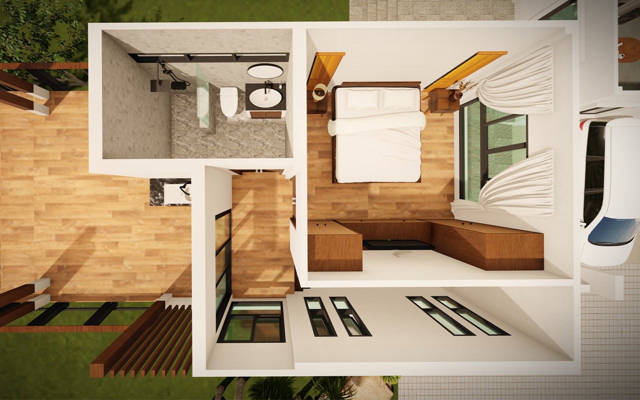 ออกแบบและเขียนแบบบ้าน เชียงใหม่ พัทยา ชลบุรี Landscape Architecture Design Residence