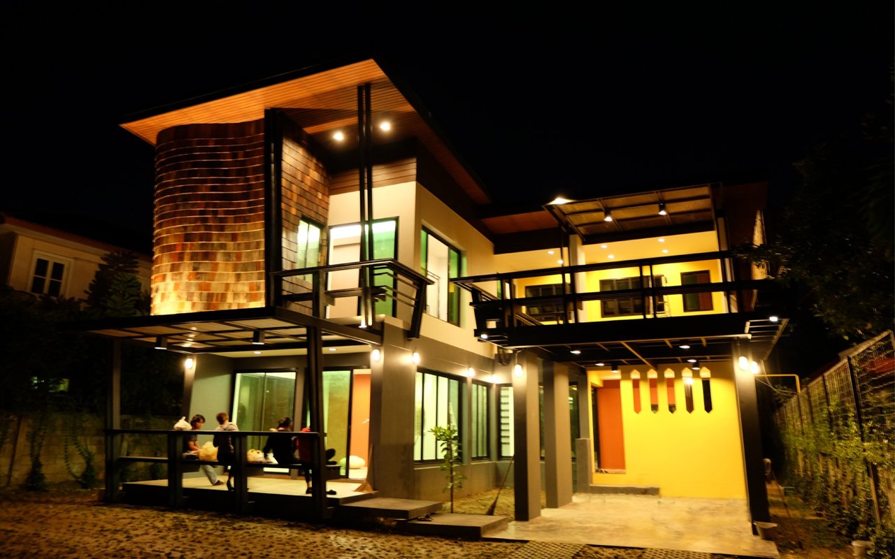 ออกแบบเขียนแบบและก่อสร้างบ้าน เชียงใหม่ พัทยา ชลบุรี Landscape Architecture Design 
