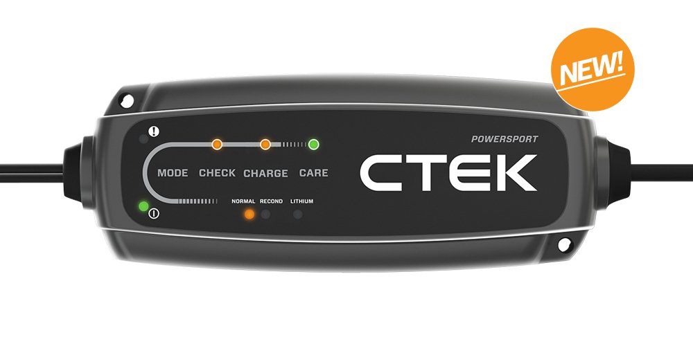 รูปภาพที่ชาร์จแบตเตอรี่รถยนต์ CTEK CT5 POWERSPORT