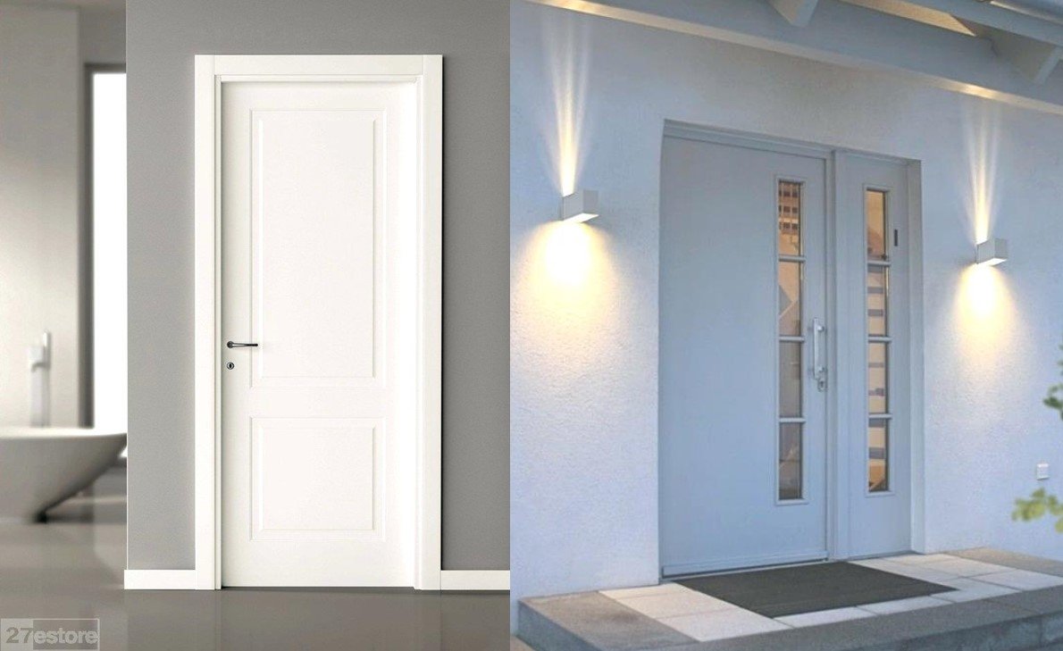 ประตูUPVCภายในและประตูภายนอกต่างกันอย่างไร