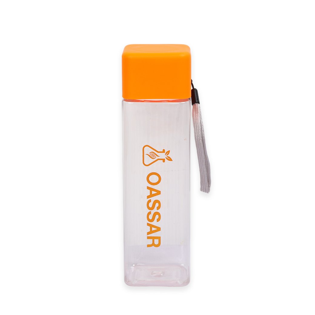 กระบอกน้ำพลาสติกใส BPA-free ปลอดภัยต่อสุขภาพ ฝาปิดแน่นพกพาสะดวก เหมาะเป็นของที่ระลึก ของชำร่วย และของแจกสำหรับลูกค้า