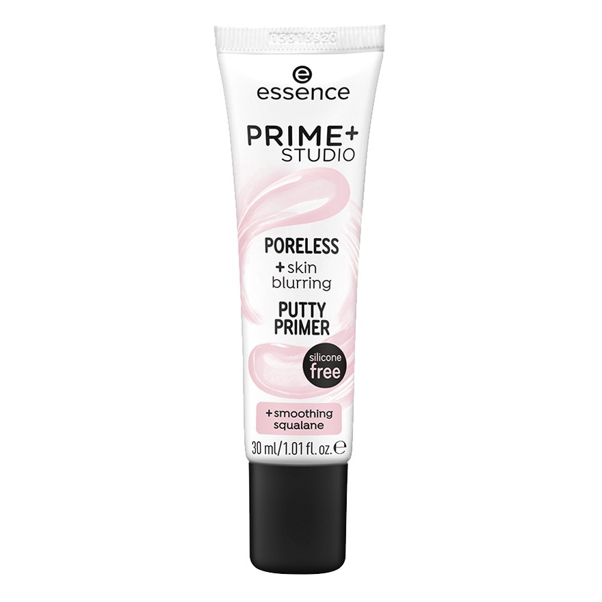 essence PRIME+ STUDIO PORELESS +skin blurring PUTTY PRIMER - เอสเซนส์ไพรม์สตูดิโอพอร์เลสสกินเบลอริ่งพัตตี้ไพรเมอร์