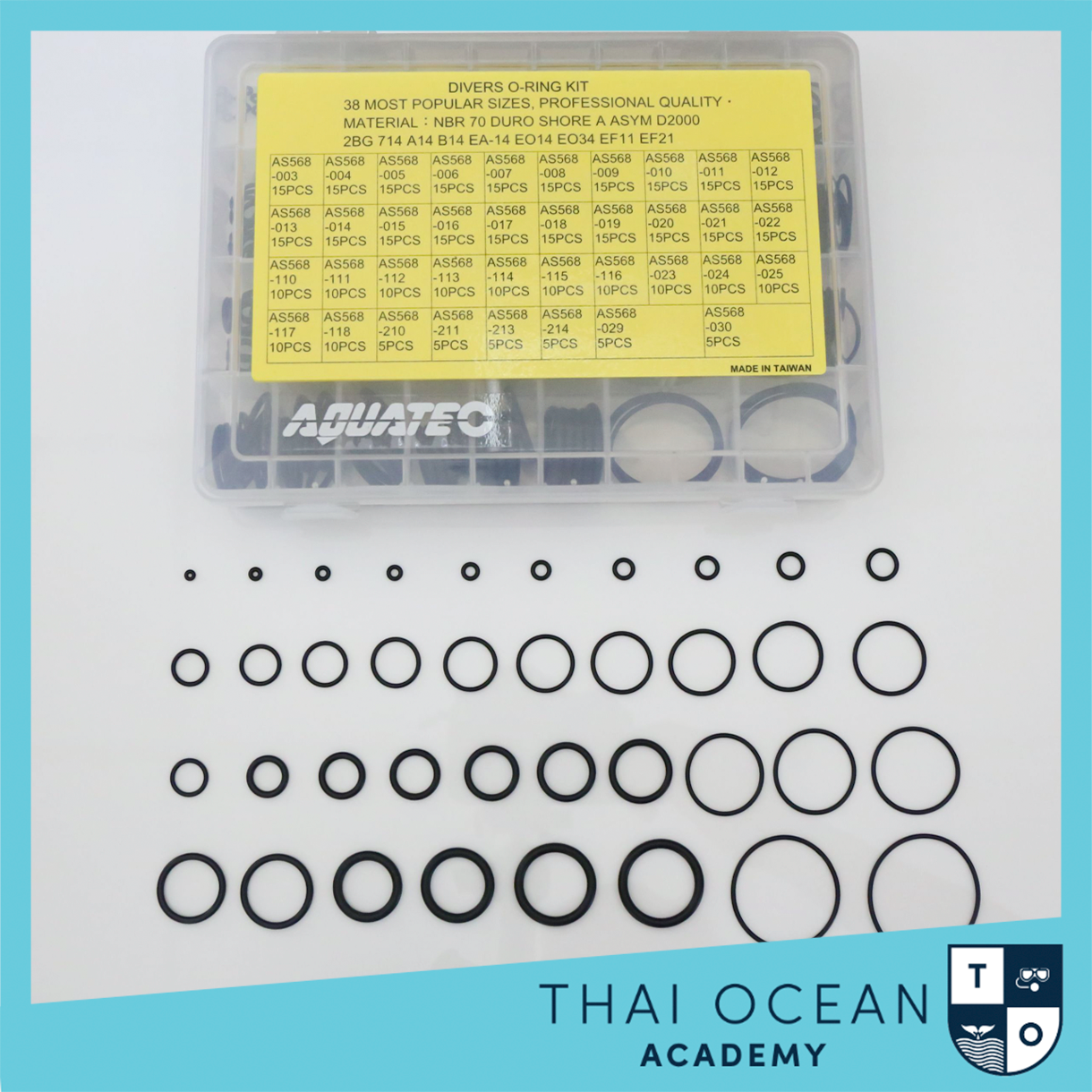 Aquatec OK-200 Nitrox O-Ring Kits