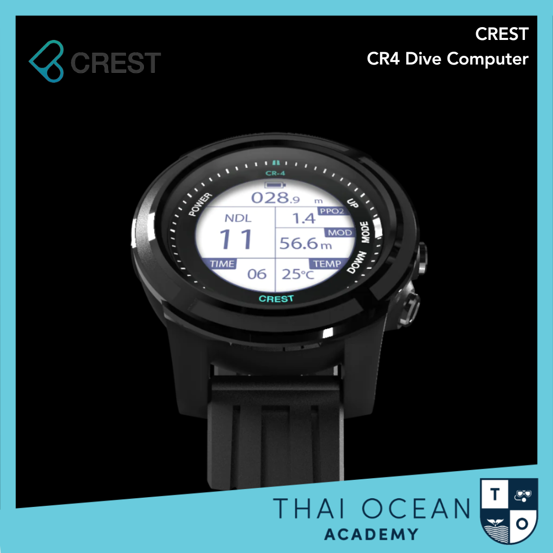 Creast Computer ไดฟ์คอมพิวเตอร์ CREST CR4 Dive Computer