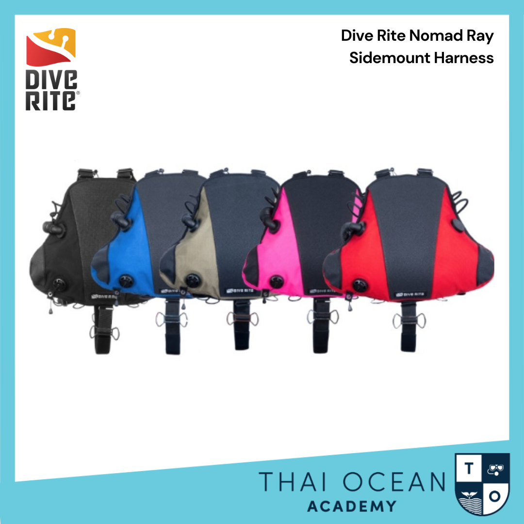 Dive Rite Nomad Ray Sidemount Harness BCD