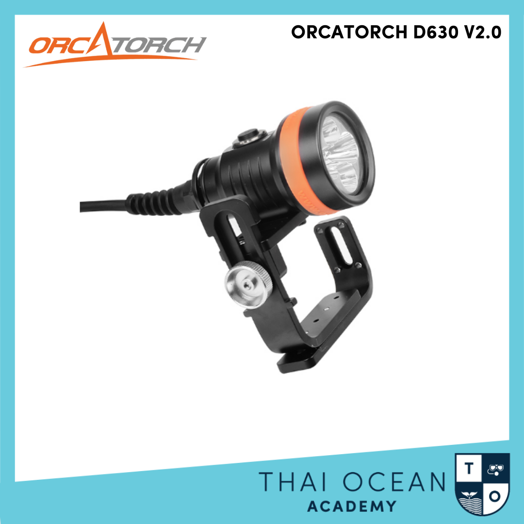 Orca Torch ORCATORCH D630 V2.0 Canister dive light 4600 Lumens