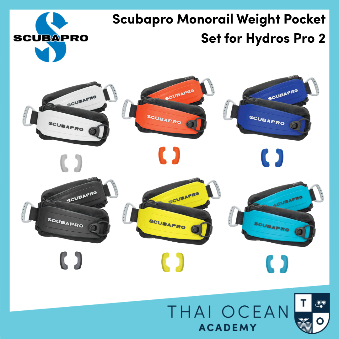 Scubapro Monorail Weight Pocket Set for Hydros Pro 2