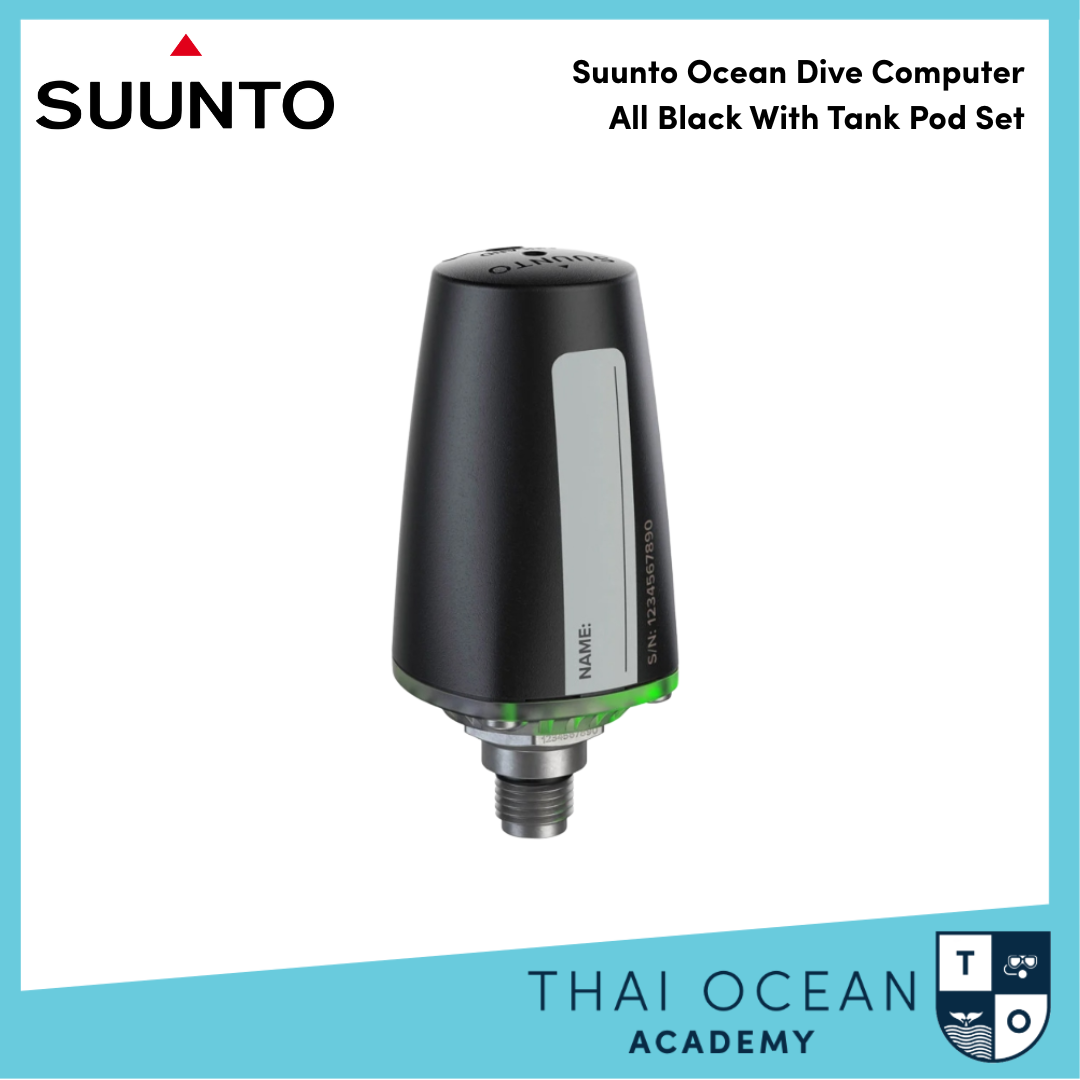 Ocean Computer Senter Suunto Ocean Dive Computer All Black With Tank Pod Set ไดฟ์คอมพิวเตอร์ ...