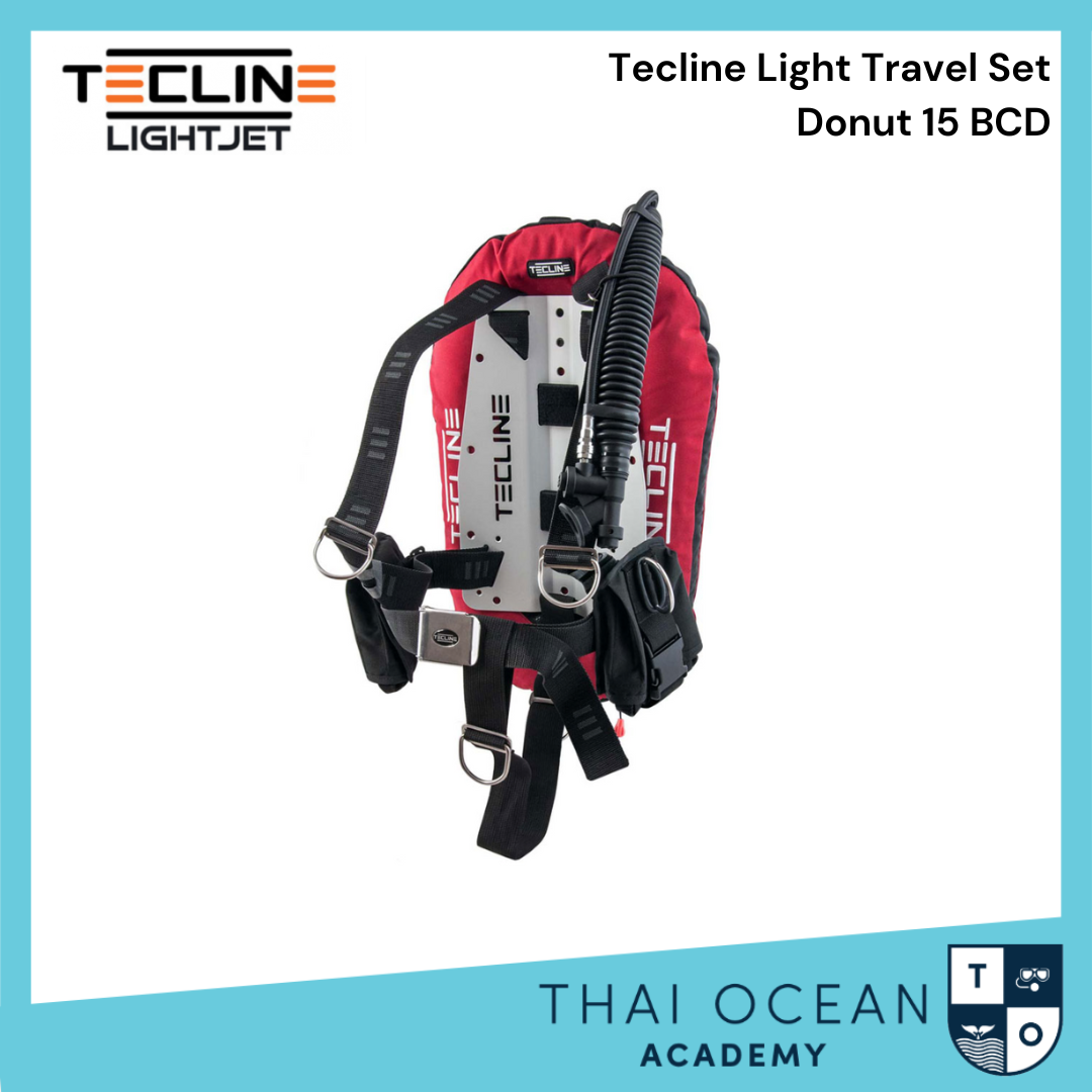 Tecline Light Travel Set Donut 15 BCD Thai Ocean Academy tecline-light-travel-set-donut-15-bcd-thai-ocean-academy