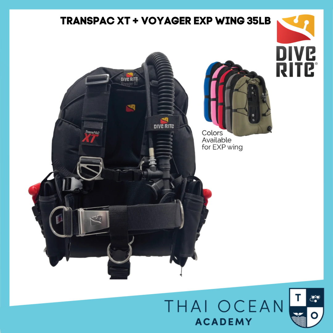 Dive Rite Transpac XT with VOYAGER EXP WING (35 LB)