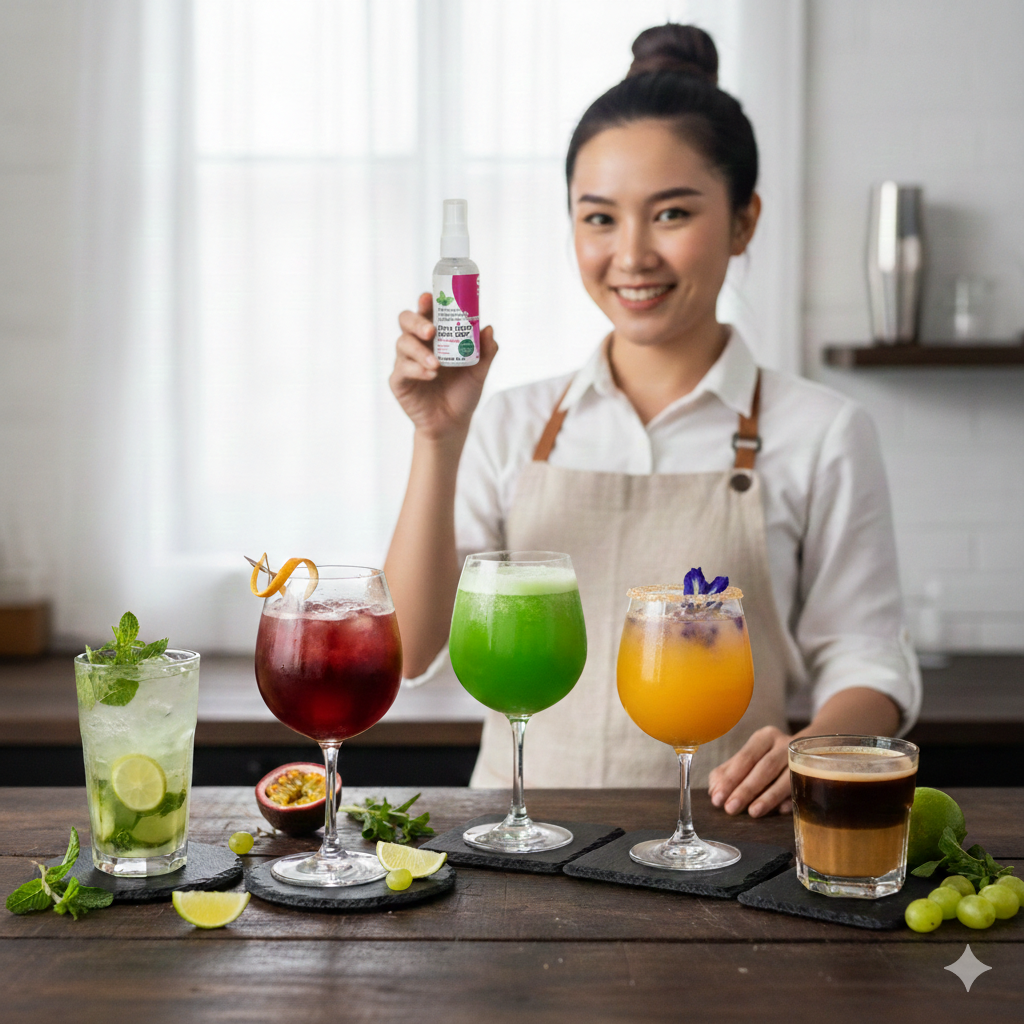Mocktail สาย Healthy เปลี่ยนปาร์ตี้ให้ไร้แคลอรี่ด้วย Homwan
