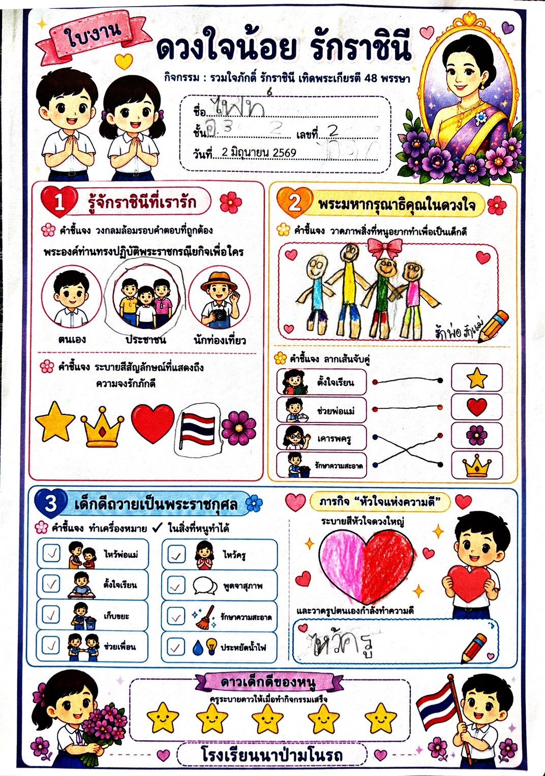  รวมใจภักดิ์ รักราชินี เทิดพระเกียรติ 48 พรรษา