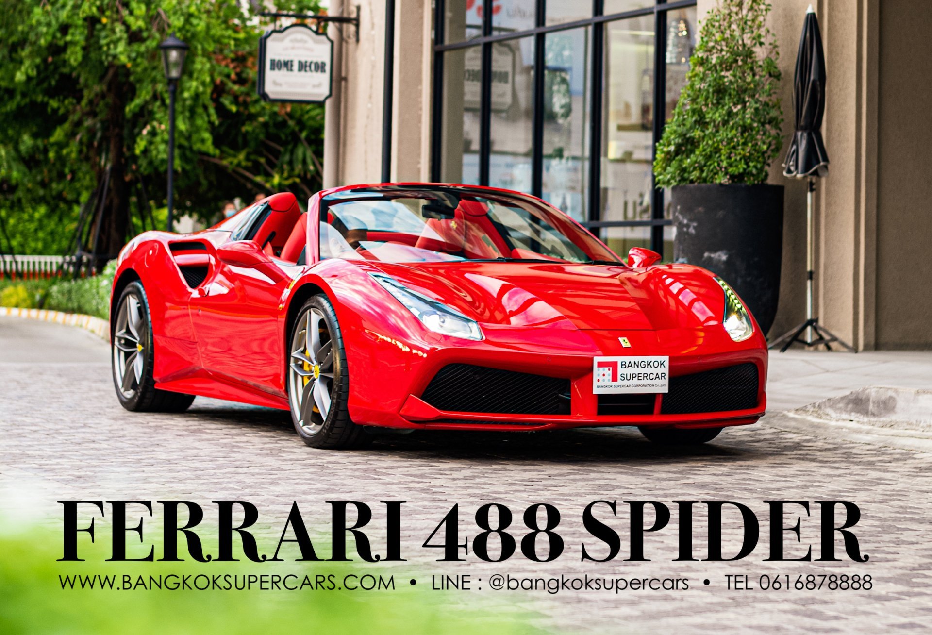 ให้เช่ารถ FERRARI รถซุปเปอร์คาร์เปิดประทุนสุดหรู by BANGKOKSUPERCARS ให้เช่ารถ FERRARI รถซุปเปอร์คาร์เปิดประทุนสุดหรู by BANGKOKSUPERCARS