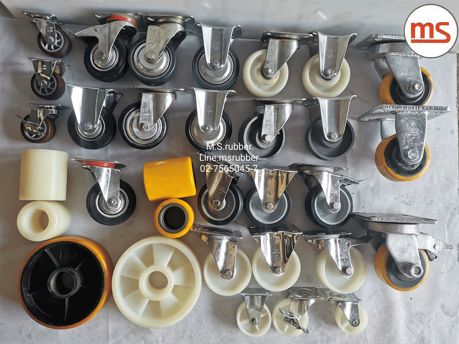 การเลือกลูกล้อ ให้เหมาะสมกับงานแต่ละประเภท การเลือกลูกล้อ ให้เหมาะสมกับงานแต่ละประเภท