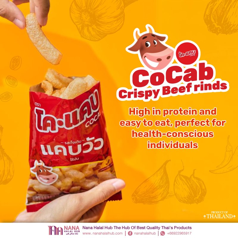 CoCab : Crispy beef rinds