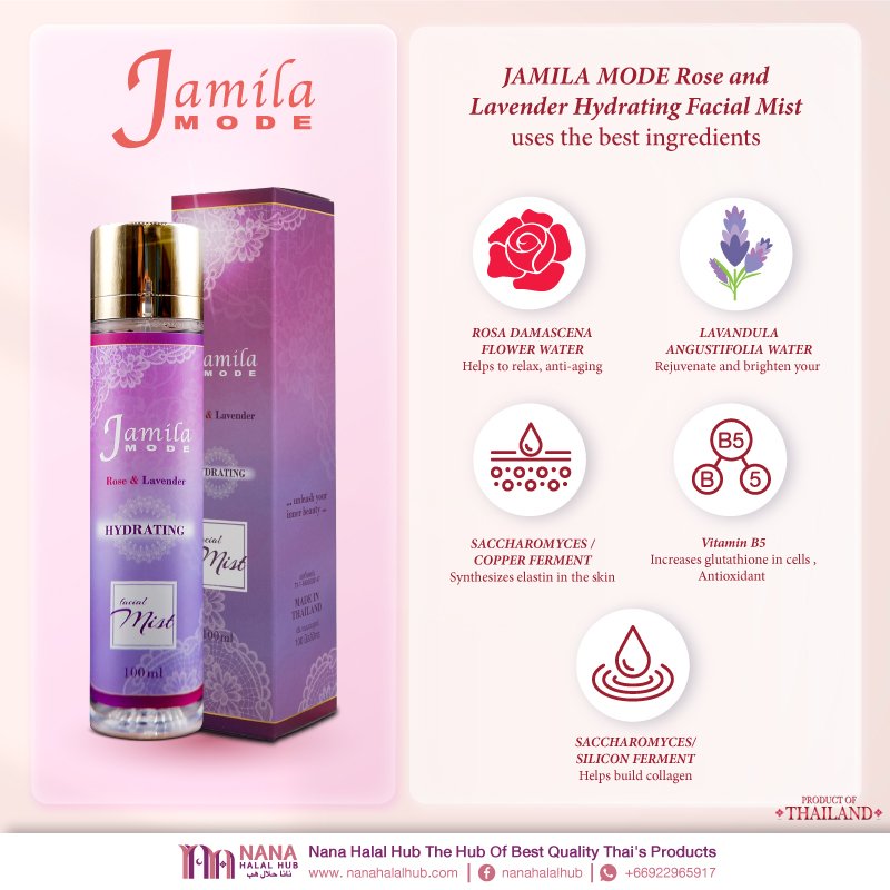 Rose and Lavender Hydrating Facial Mist