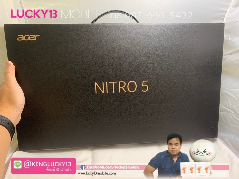 ของดีครับ !! ACER NITRO5 CORE I5 GEN8 สภาพงามสุด อายุไม่ถึงอาทิตย์ เพียง 20,900฿ เท่านั้น ของดีครับ !! ACER NITRO5 CORE I5 GEN8 สภาพงามสุด อายุไม่ถึงอาทิตย์ เพียง 20,900฿ เท่านั้น