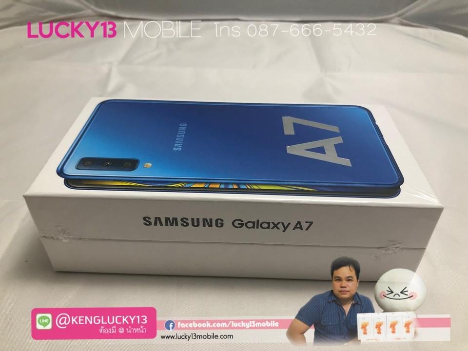A7 2018 64GB BLUE TH มือ 1 ยังไม่แกะซีน ใหม่ 100% เพียง 7,500฿ เท่านั้น !! A7 2018 64GB BLUE TH มือ 1 ยังไม่แกะซีน ใหม่ 100% เพียง 7,500฿ เท่านั้น !!