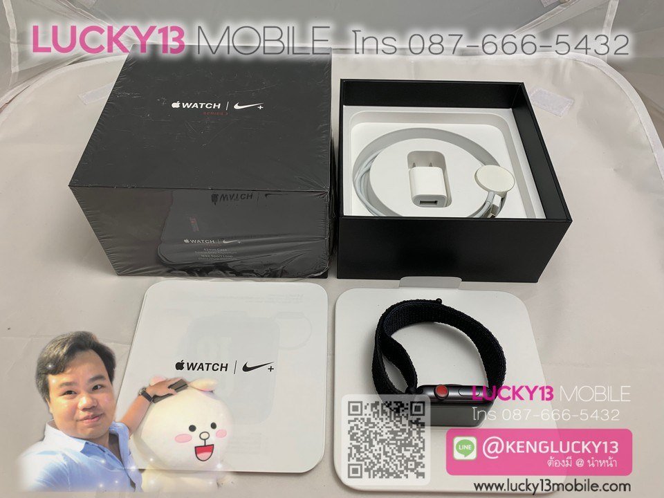 APPLE WATCH 3 NIKE 42MM CELLULAR สภาพสวยมาก ราคาโดนๆเพียง 8,900฿ เท่านั้น !! APPLE WATCH 3 NIKE 42MM CELLULAR สภาพสวยมาก ราคาโดนๆเพียง 8,900฿ เท่านั้น !!