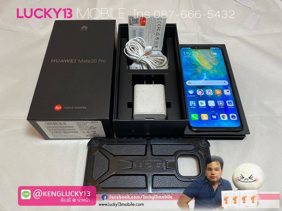 MATE20PRO BLACK TH อปก UAG แท้ สภาพดี 10,500 MATE20PRO BLACK TH อปก UAG แท้ สภาพดี 10,500