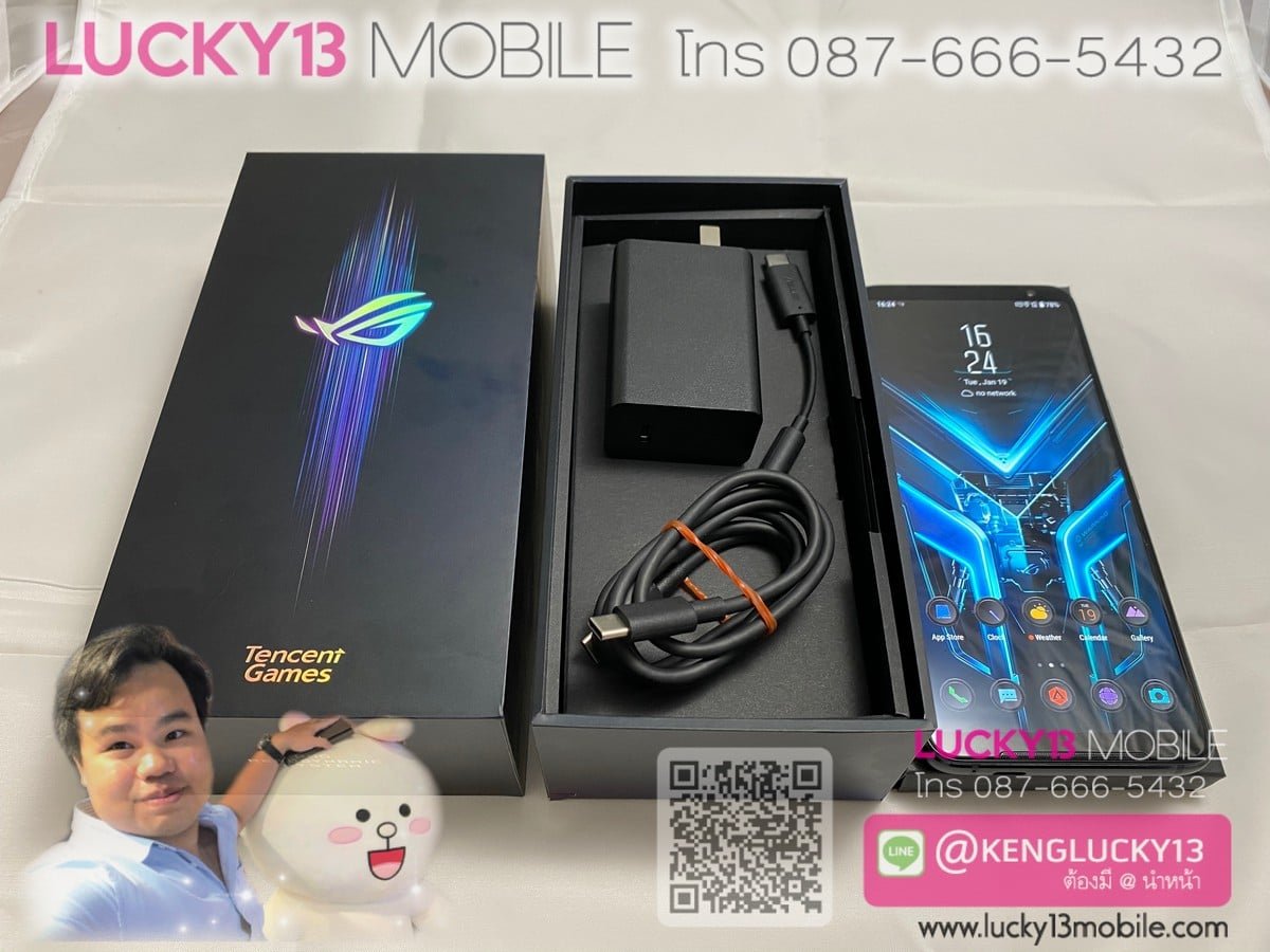 ROGPHONE 3 12 128GB สภาพใหม่เอี่ยม ROGPHONE 3 12 128GB สภาพใหม่เอี่ยม