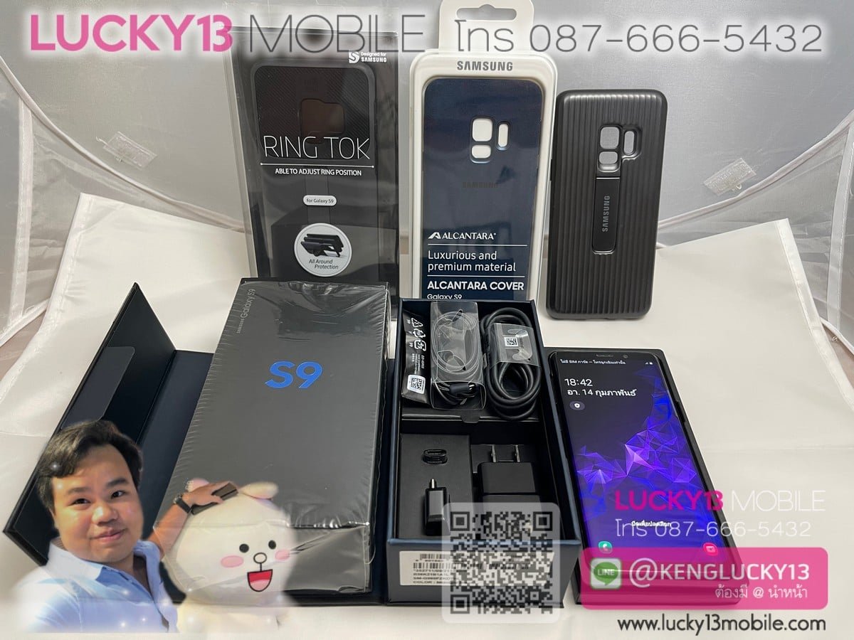 SAMSUNG GALAXY S9 MIDNIGHT BLACK เครื่องศูนย์ไทย TH  SAMSUNG GALAXY S9 MIDNIGHT BLACK เครื่องศูนย์ไทย TH