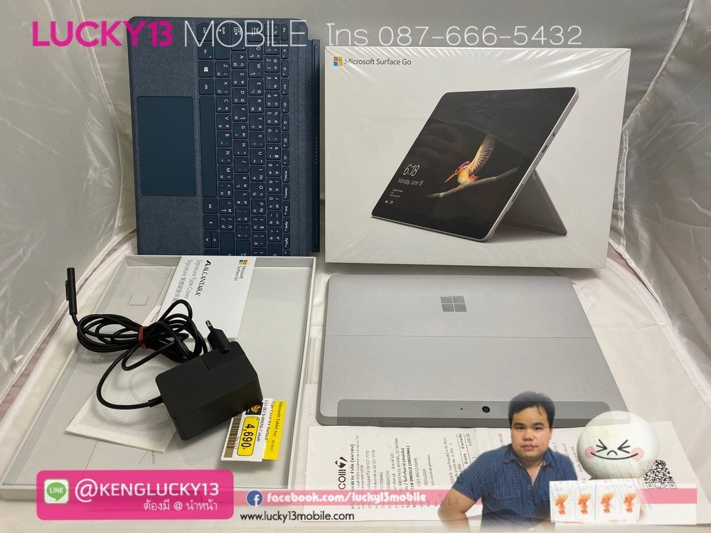 SURFACE GO Ram 8 Rom 128GB อายุไม่ถึงอาทิตย์ สภาพมือ 1 ใหม่สุด เพียง 14,900฿  SURFACE GO Ram 8 Rom 128GB อายุไม่ถึงอาทิตย์ สภาพมือ 1 ใหม่สุด เพียง 14,900฿