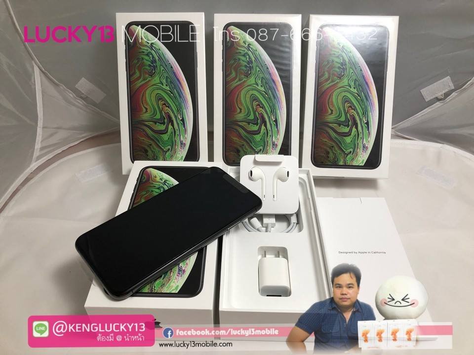 iPhone XSMAX 256GB SPACEGRAY TH มือ 1 ล็อตพิเศษมาก ราคาจัดให้เพียง 41,900฿ (จากปกติ 49,900฿) iPhone XSMAX 256GB SPACEGRAY TH มือ 1 ล็อตพิเศษมาก ราคาจัดให้เพียง 41,900฿ (จากปกติ 49,900฿)