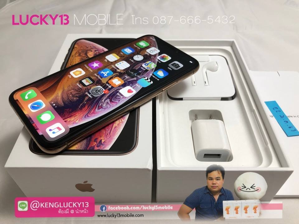 iPhone XS 64GB GOLD TH อายุเดือนกว่า สภาพงามสุด  iPhone XS 64GB GOLD TH อายุเดือนกว่า สภาพงามสุด