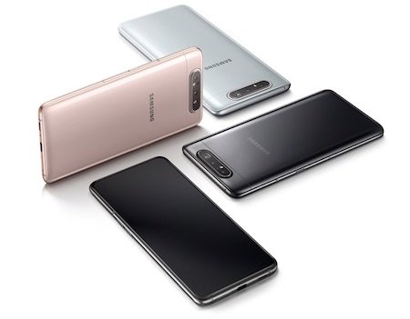 ราคา 13,xxxบ. Samsung Galaxy A80  Rom128GB Ram 8GB ประกันศูนย์ไทย