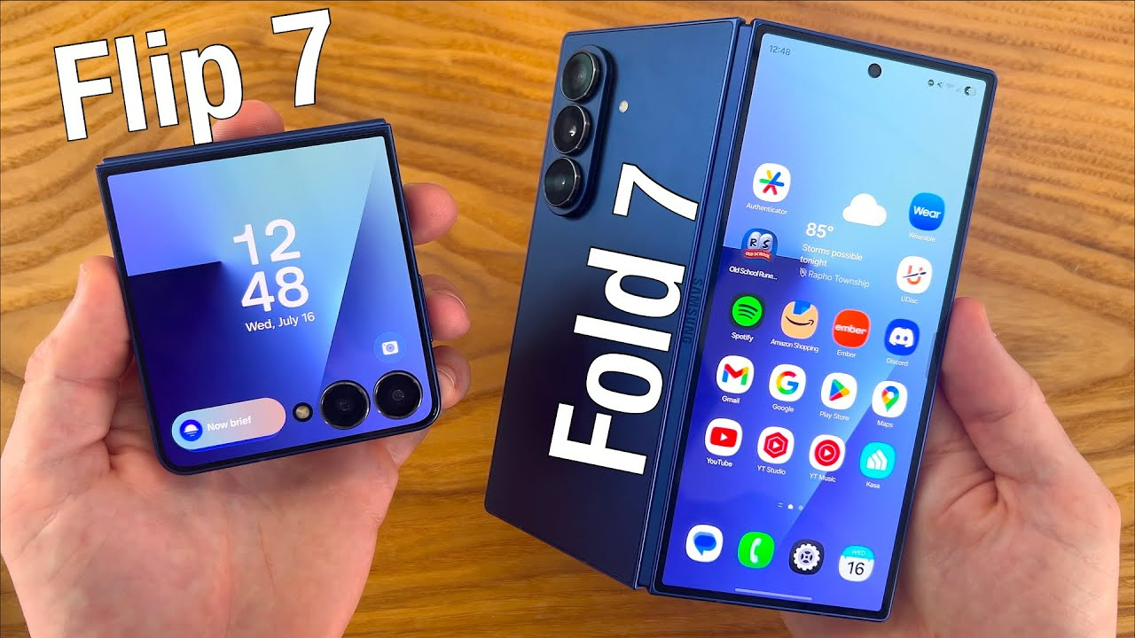  เปิดตัวแล้วมาพร้อมการอัพเกรดใหม่ Samsung Galaxy Z Fold7 และ Z Flip7 ว้าวยังไง บางขนาดไหน