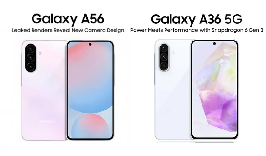 Galaxy A36 กับ Galaxy A56 ต่างกันตรงไหนบ้าง เทียบสเปค Galaxy A56, Galaxy A36 