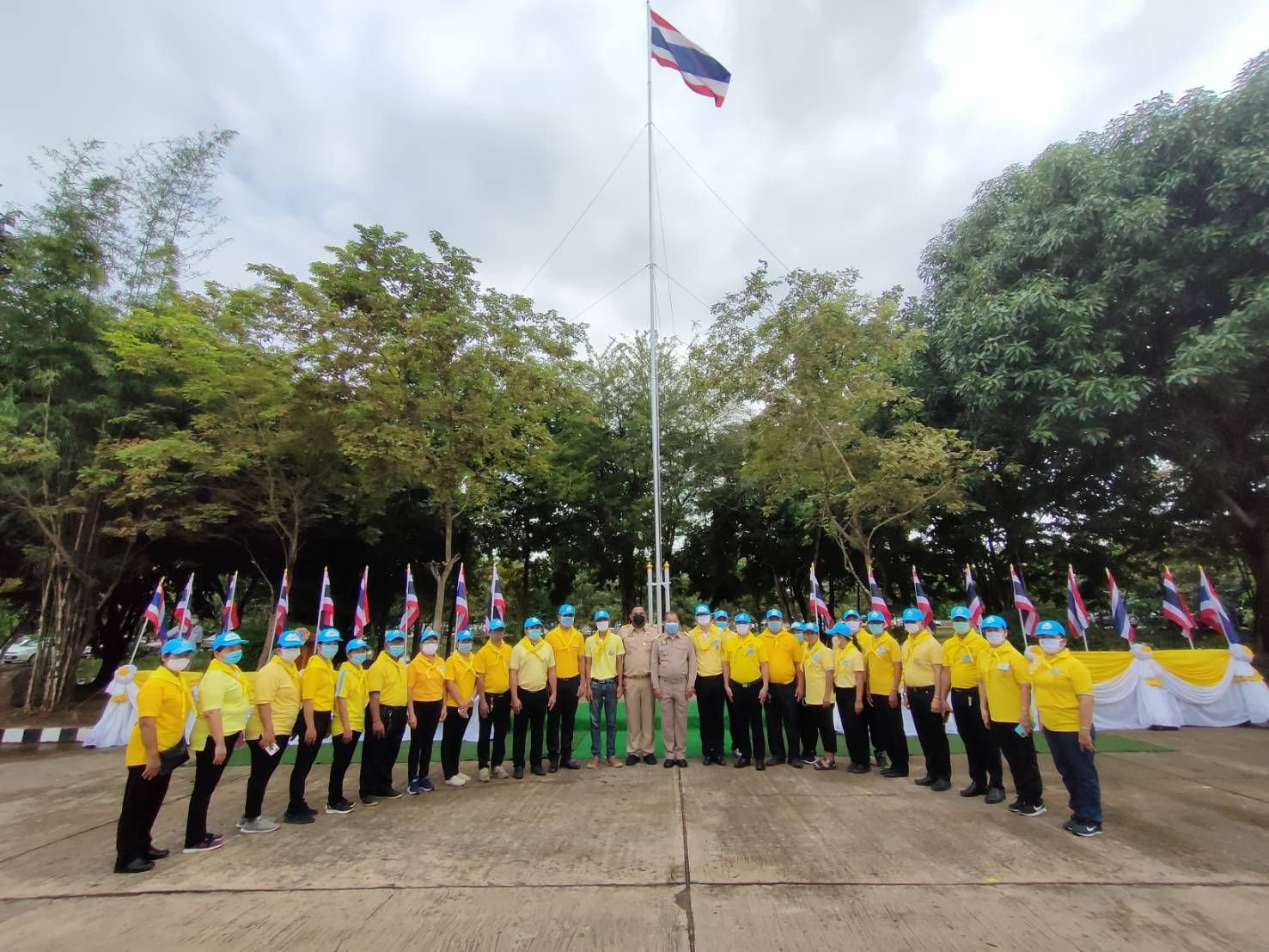 สระแก้วรณรงค์-ปลุกจิตสำนึก“การร้องเพลงชาติไทย”