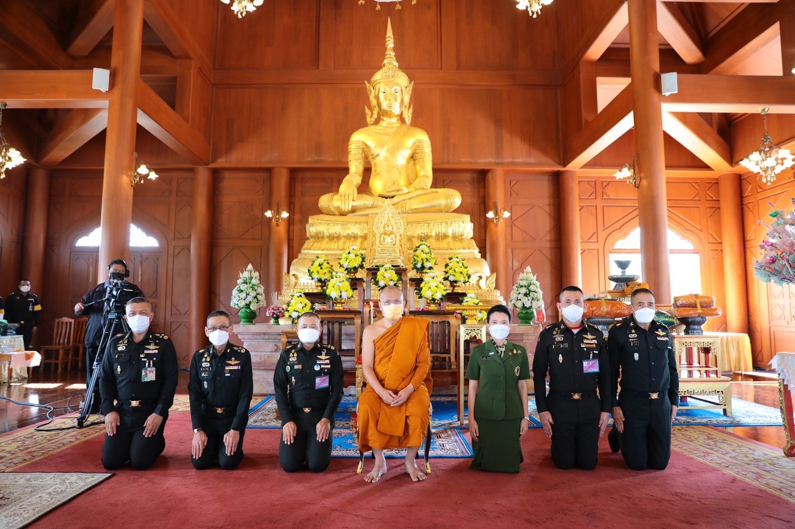 "ผบ.ทบ."ร่วมพิธีทอดกฐินสามัคคีกองทัพบก ประจำปี 64  "ผบ.ทบ."ร่วมพิธีทอดกฐินสามัคคีกองทัพบก ประจำปี 64