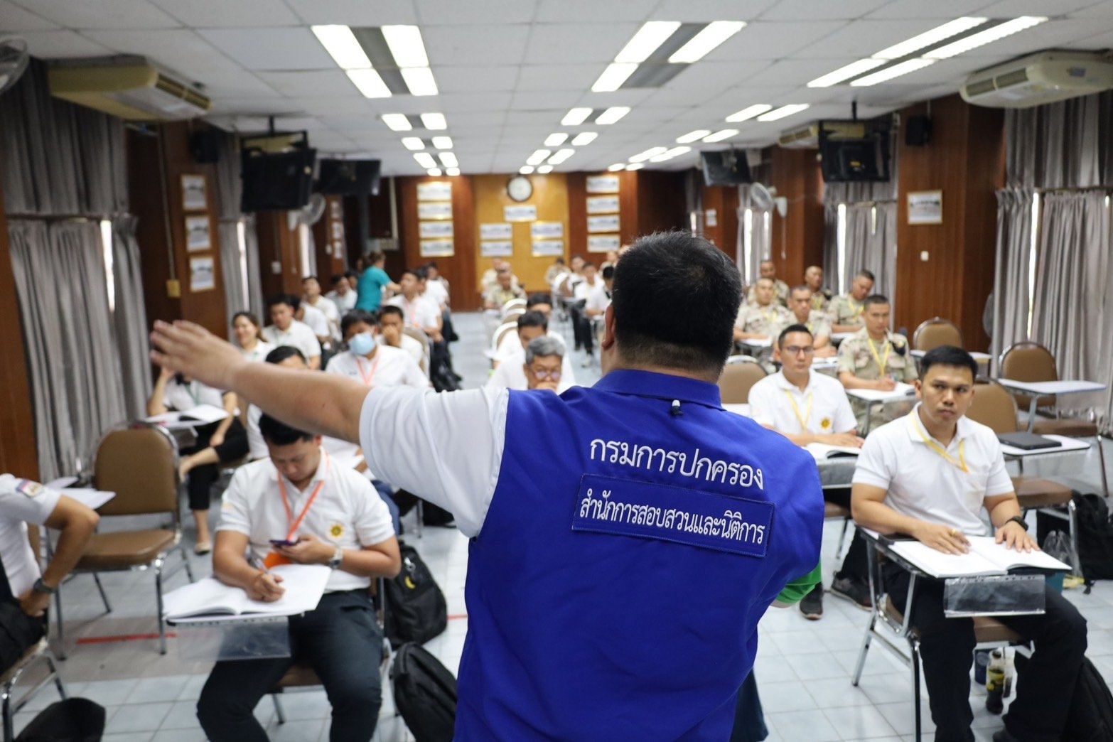 สำนักการสอบสวนและนิติการฯฝึกอบรม พัฒนาศักยภาพปราบยาฯ-รักษาความสงบฯ