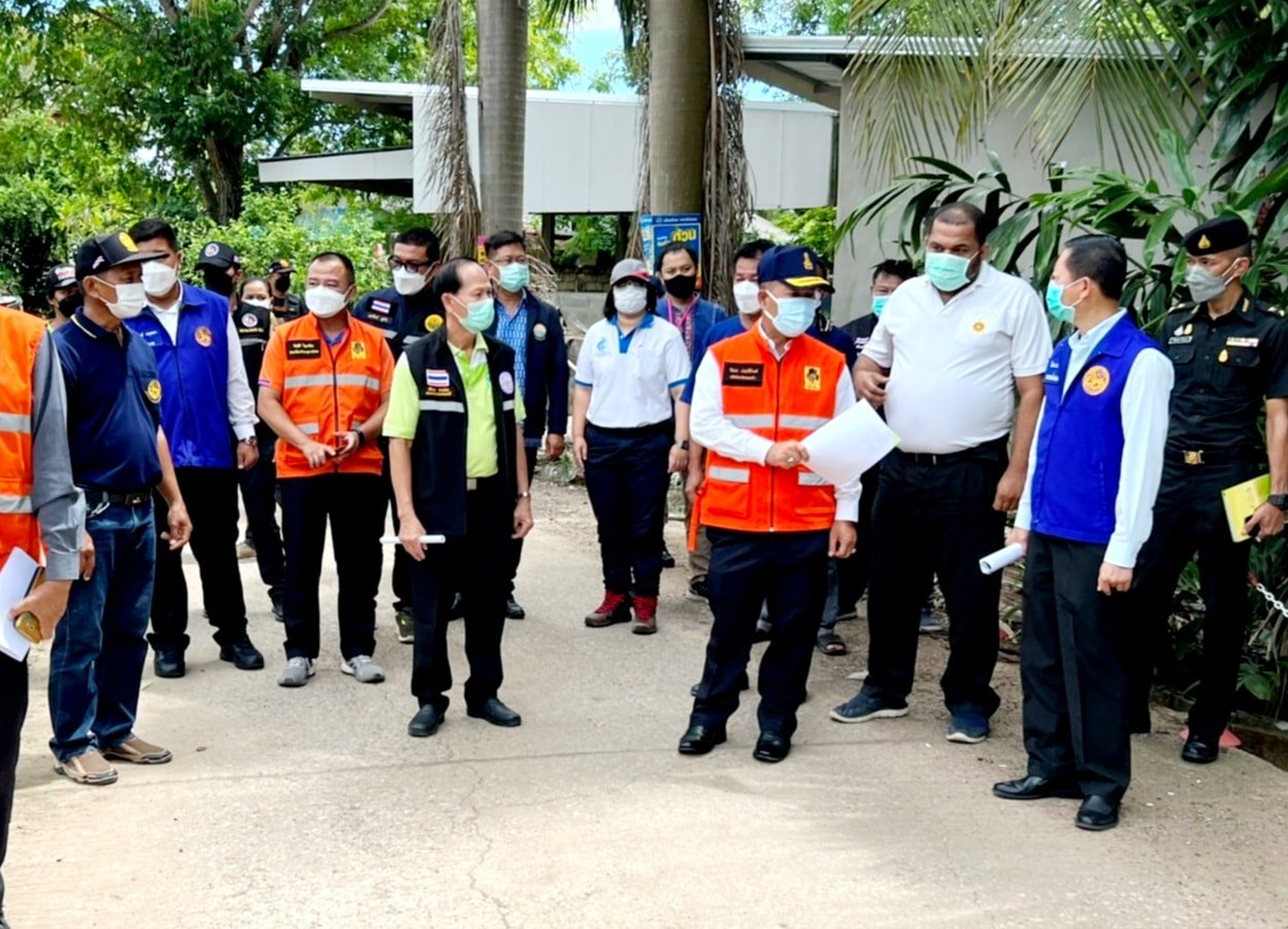 "ปลัดฯสระแก้ว"ลงพื้นที่ติดตามสถานการณ์ เตรียมพร้อมรับมือภัยธรรมชาติ