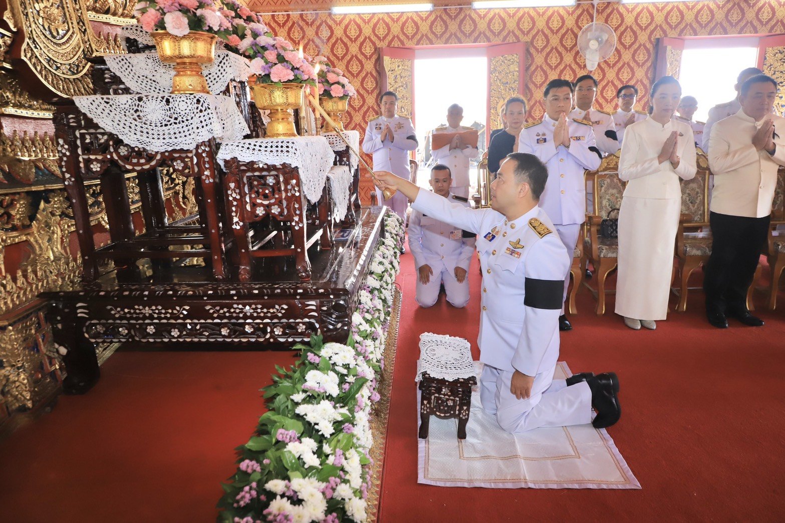 กรมพัฒนาฝีมือแรงงานอัญเชิญผ้าพระกฐินพระราชทาน ทอดถวาย ณ วัดโคกสมานคุณ