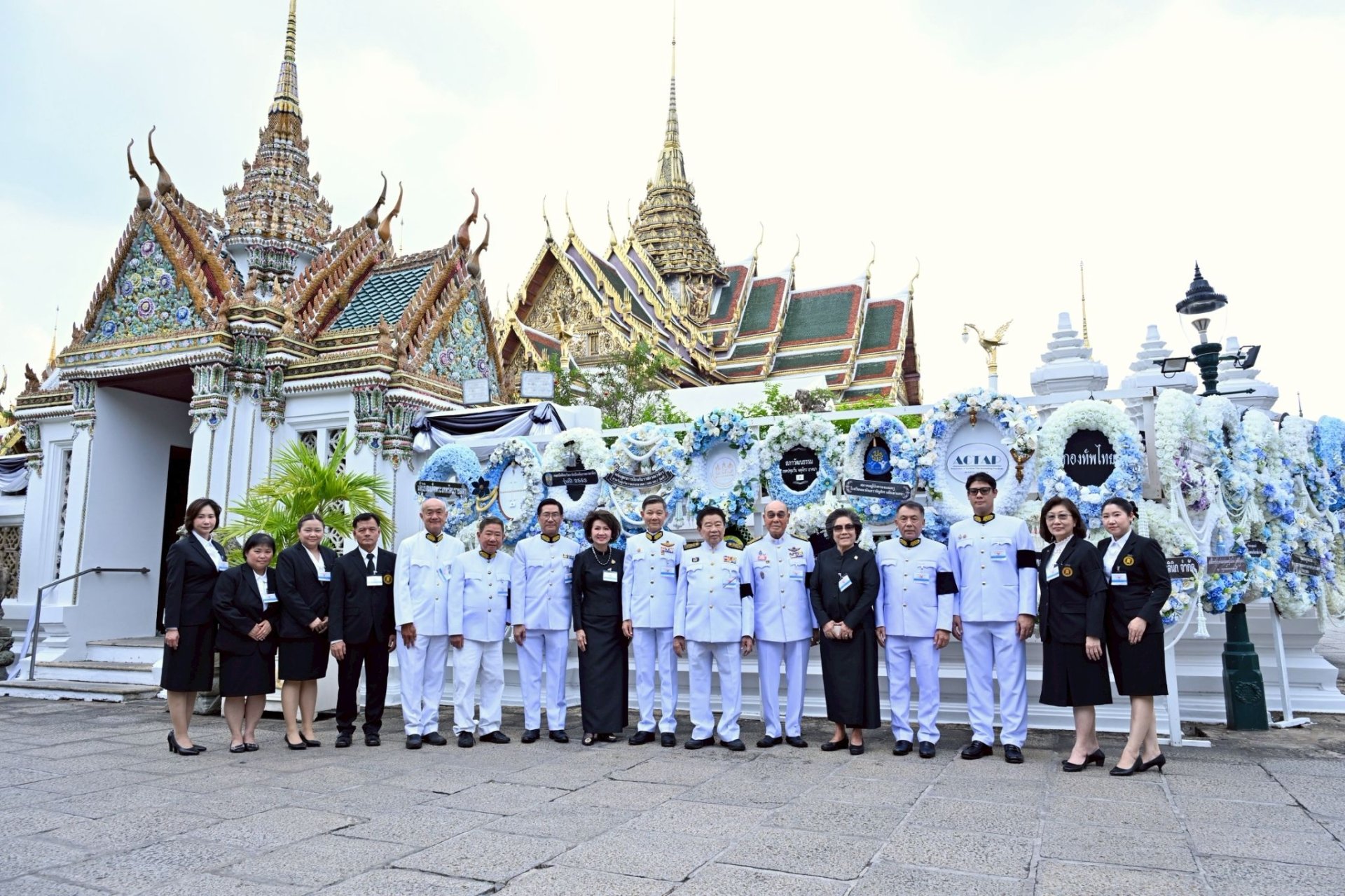 มูลนิธิป่อเต็กตึ๊งถวายราชสักการะเป็นเจ้าภาพ พระพิธีธรรมสวดพระอภิธรรม"สมเด็จพระบรมราชชนนีพันปีหลวง"