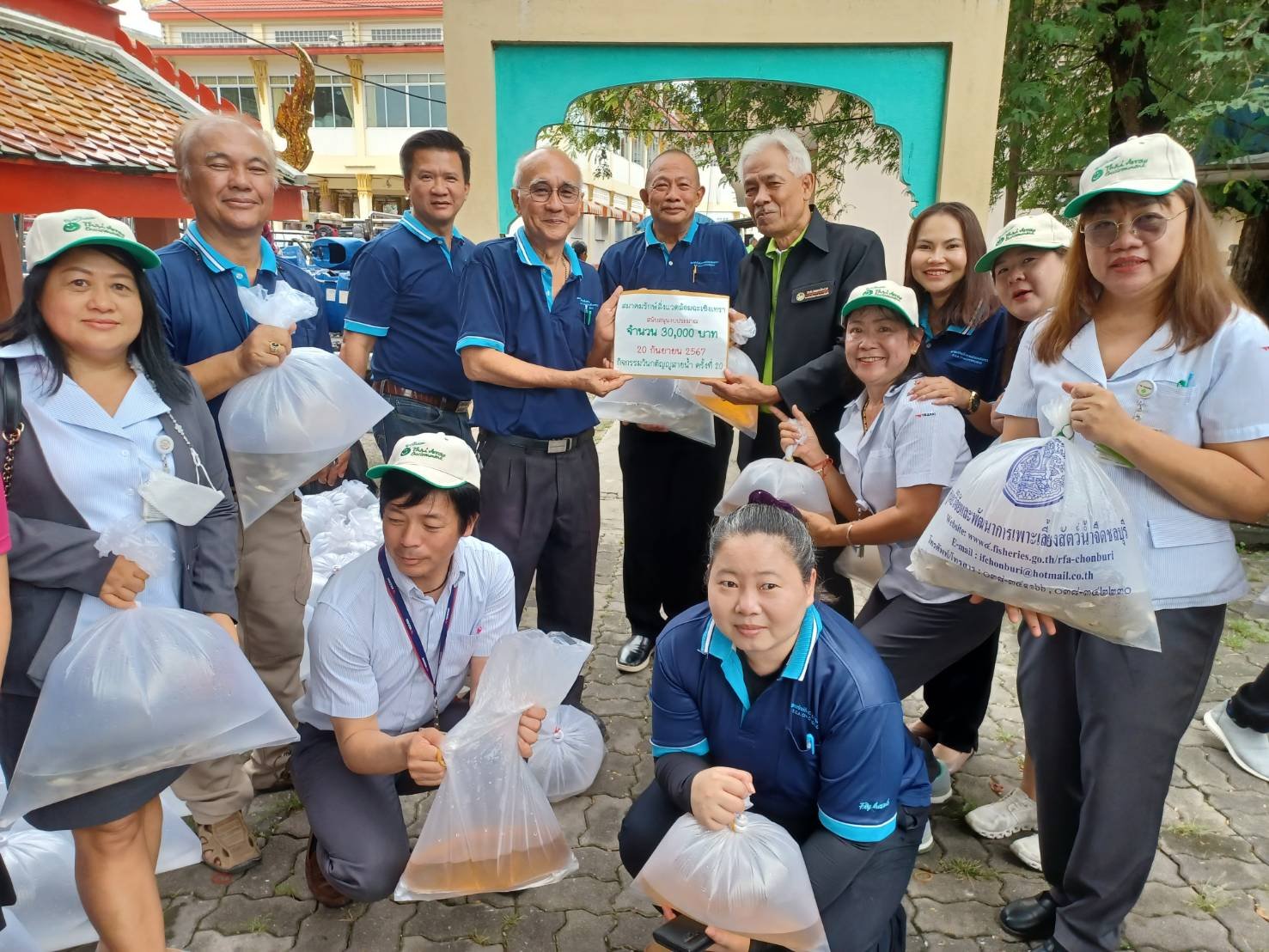 ประมงจังหวัดฉะเชิงเทรา จัดโครงการฟื้นฟูระบบนิเวศปล่อยสัตว์น้ำ ประมงจังหวัดฉะเชิงเทรา จัดโครงการฟื้นฟูระบบนิเวศปล่อยสัตว์น้ำ